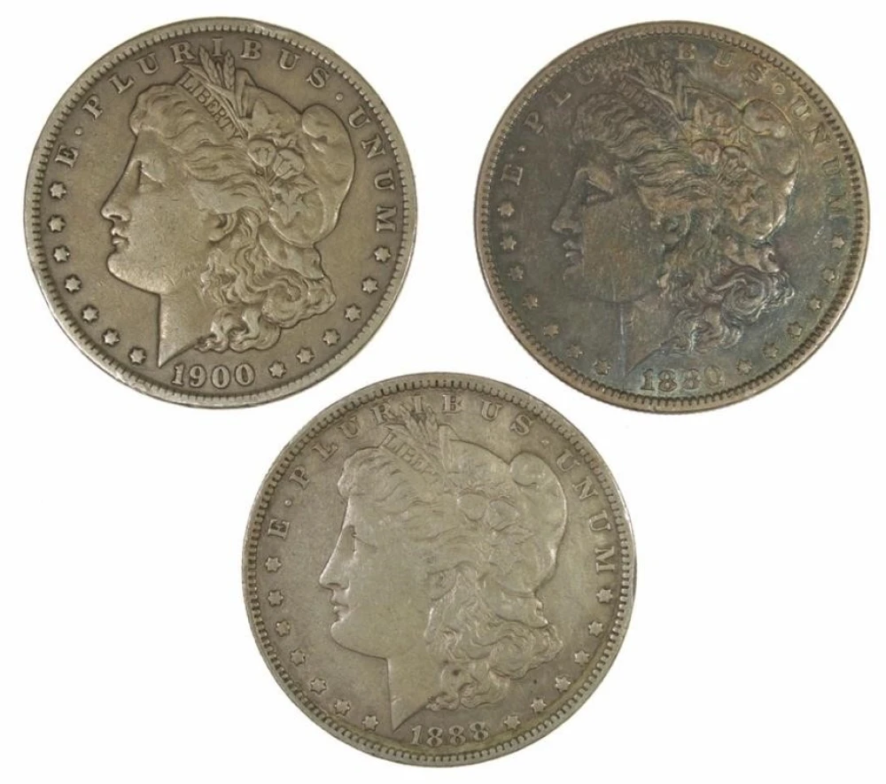 Morgan Dollar Trio
