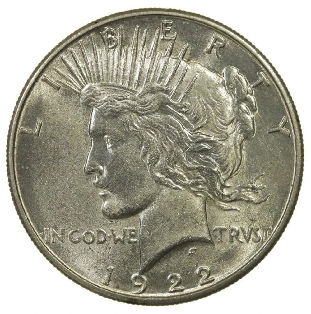 Select Unc 1922-S Peace $1