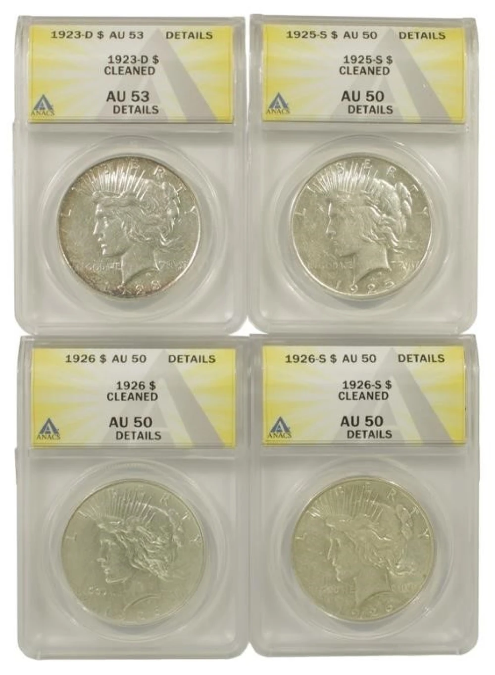 Peace Dollar Quartet