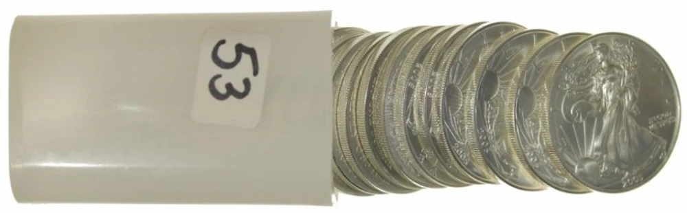 Roll Of 2005 Silver Eagles