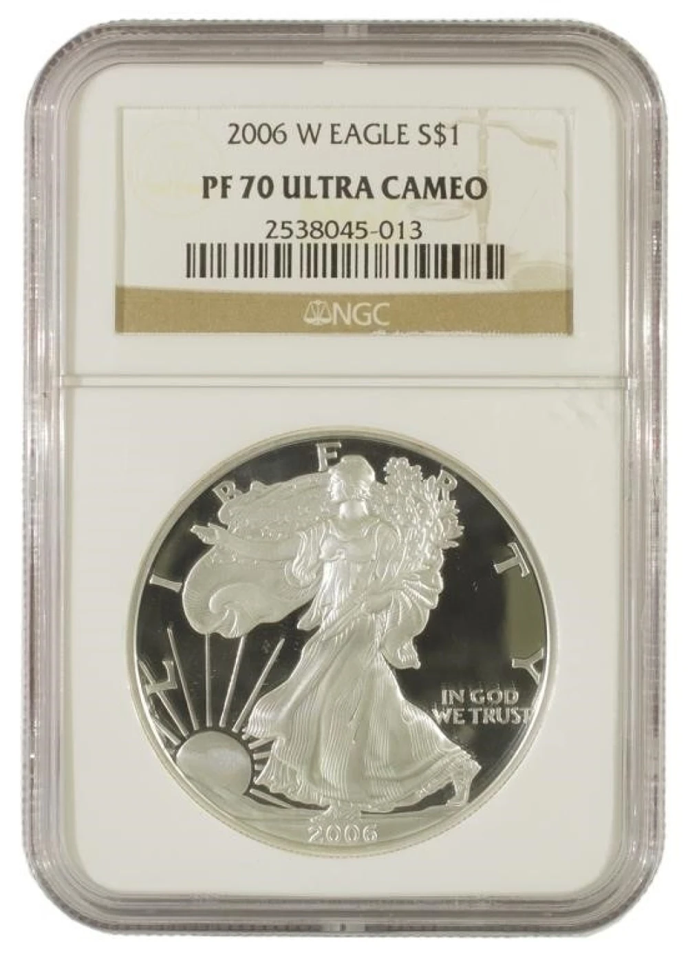 Perfect Proof 2006 Silver Eagle