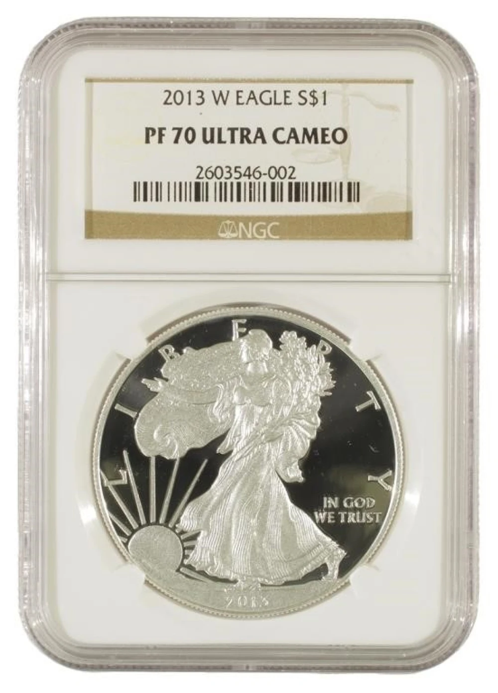 Perfect Proof 2013 Silver Eagle
