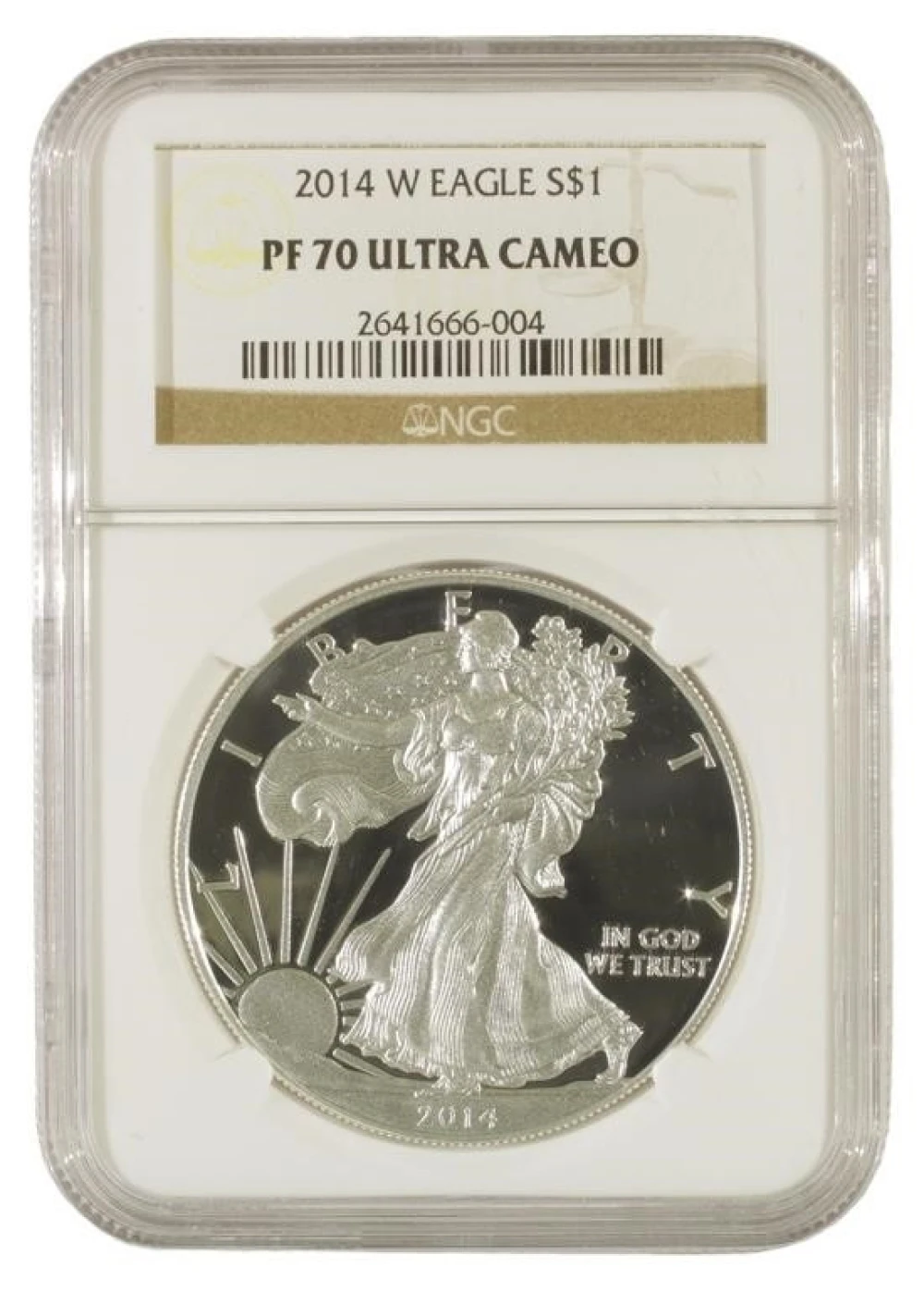 Proof-70 2014 Silver Eagle