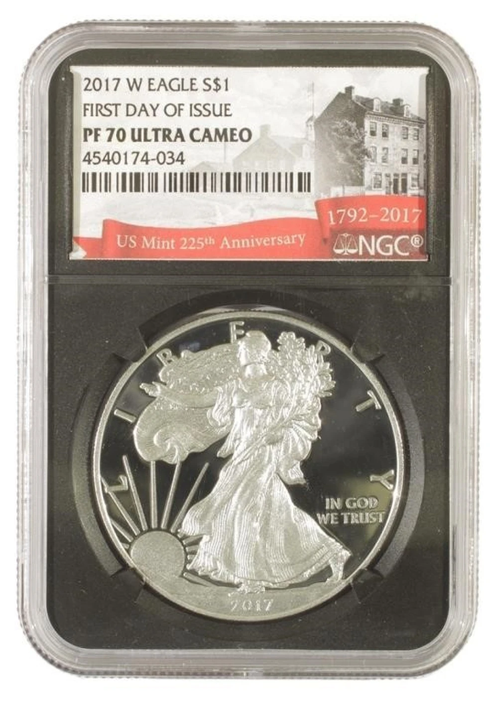 Perfect Proof 2017 Silver Eagle
