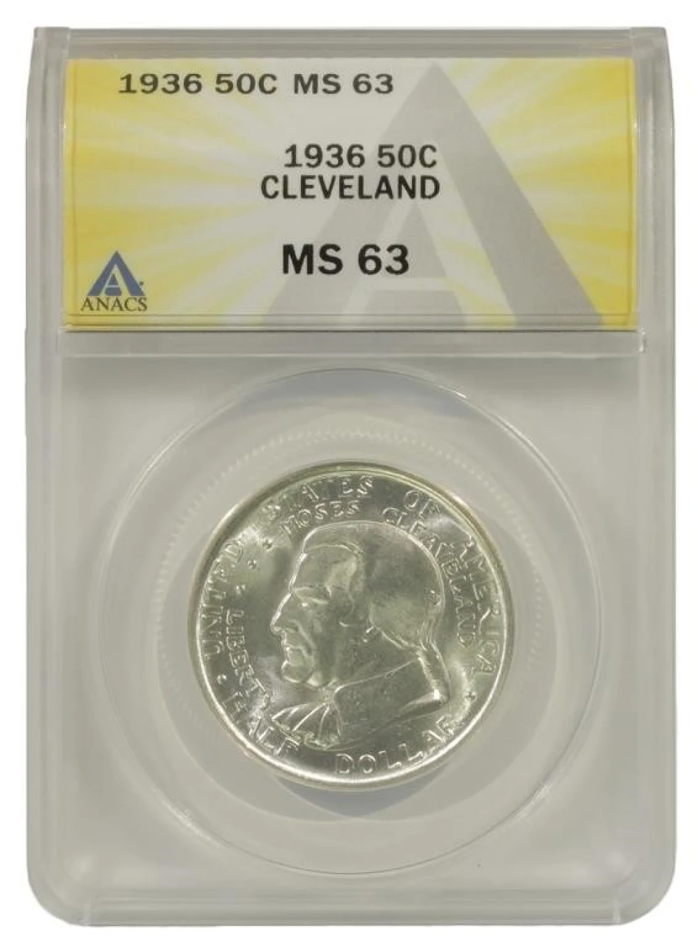 Choice Cleveland Half Dollar