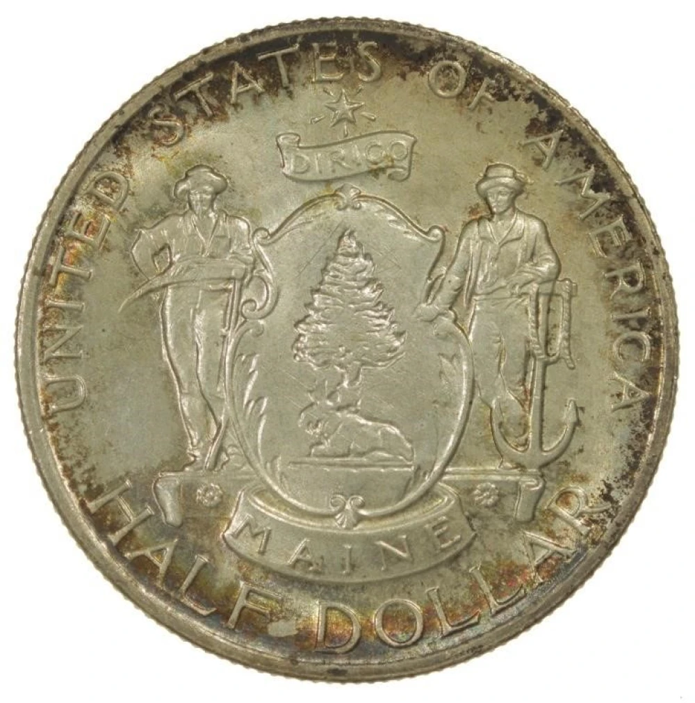 Choice BU 1920 Maine Half Dollar