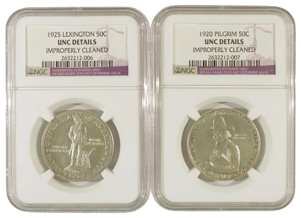 Massachusetts Commemorative Pair