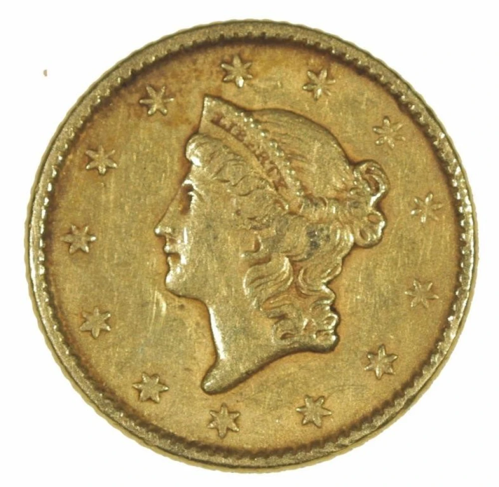 1852 Gold Dollar