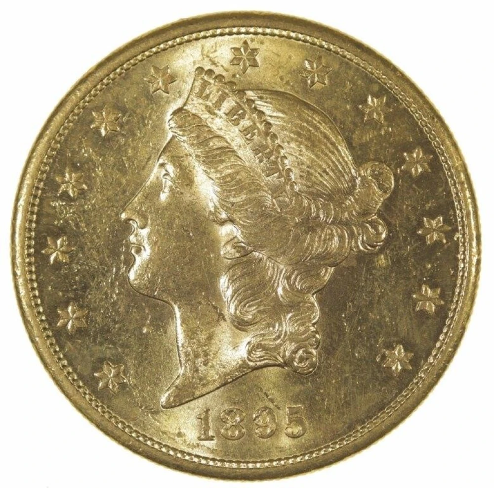 Flashy 1895-S $20 Gold Liberty