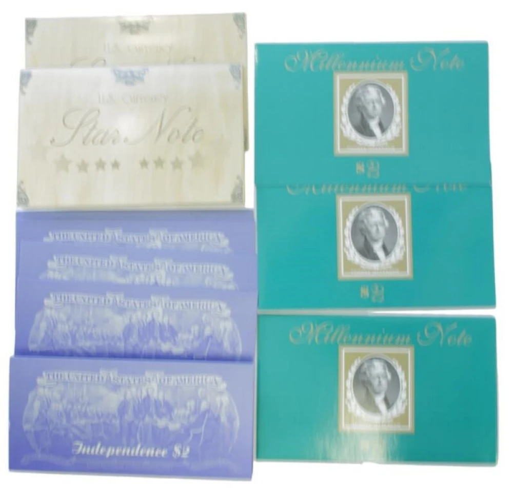 Hoardlet of Various Denomination Star Notes