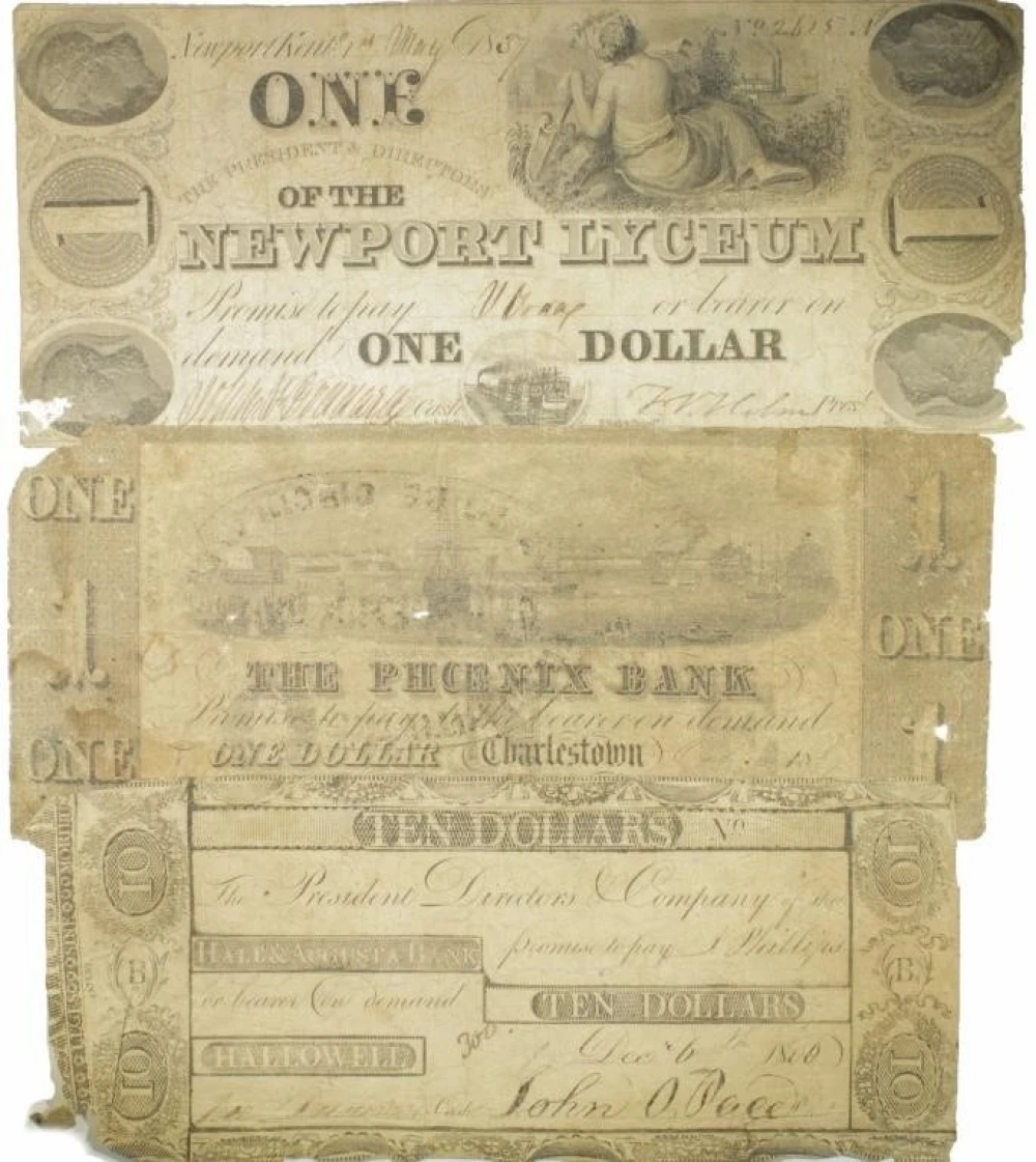 Eclectic Obsolete Currency Trio