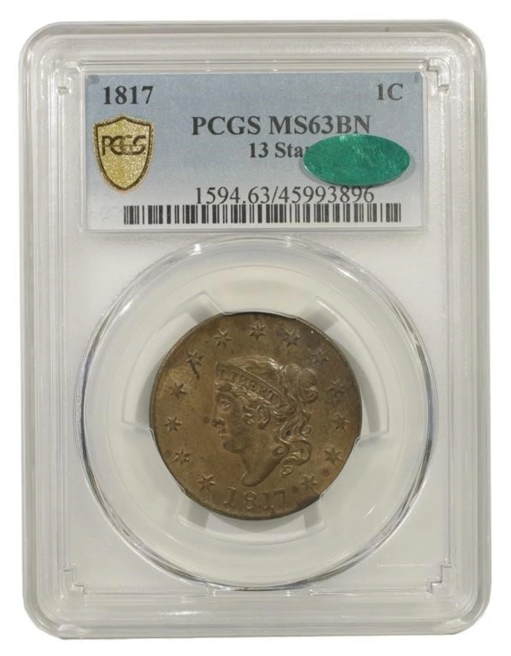 Choice Unc 1817 Cent