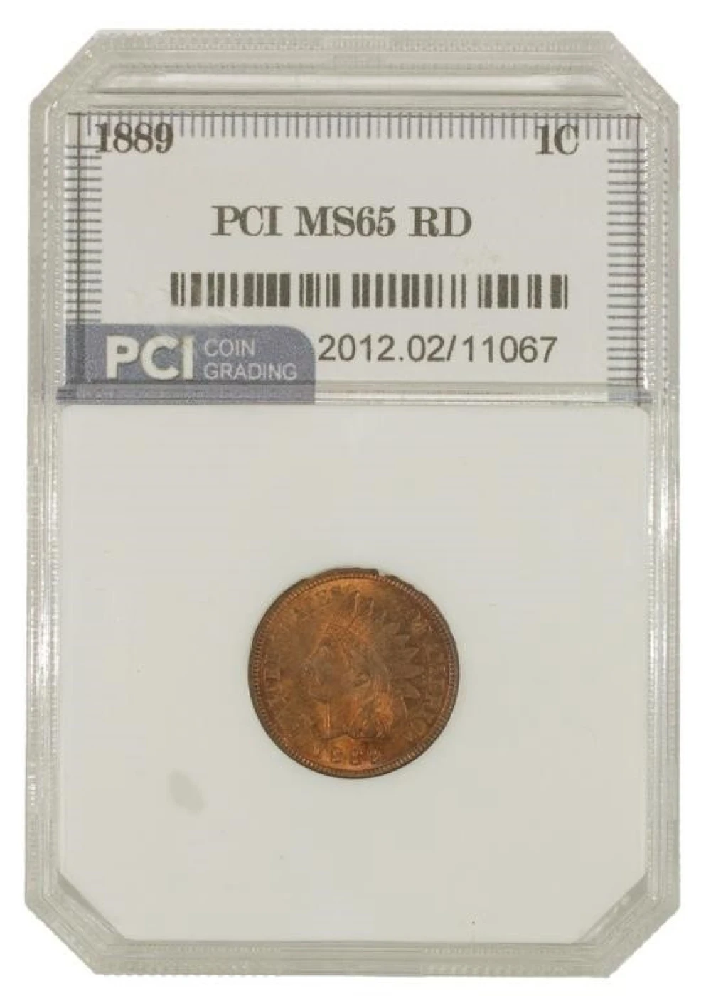 Choice RB Unc 1889 Indian Cent