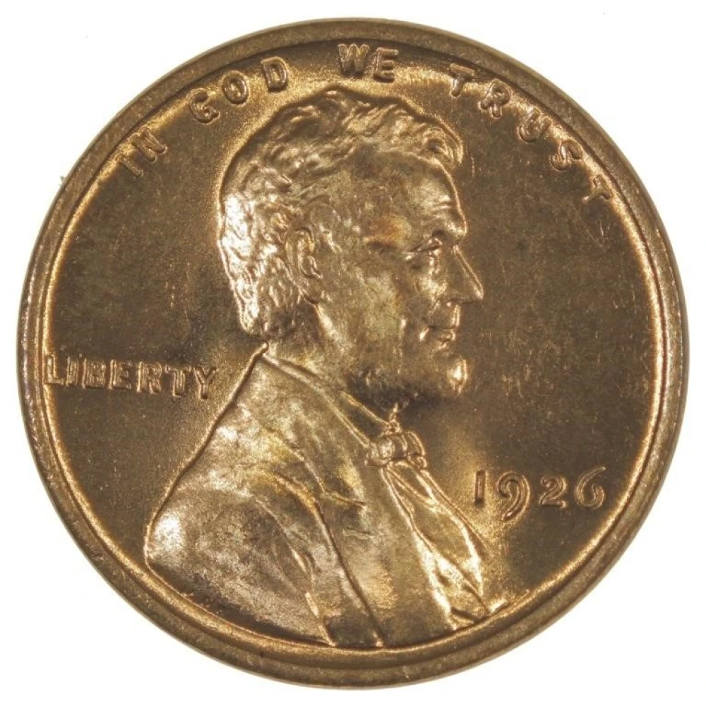 Gem Red 1926 Cent