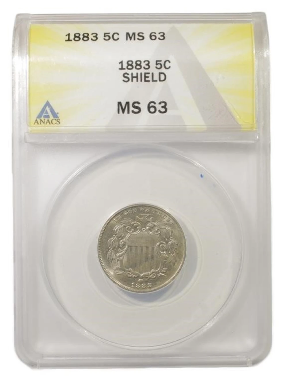 Choice Unc 1883 Shield Nickel