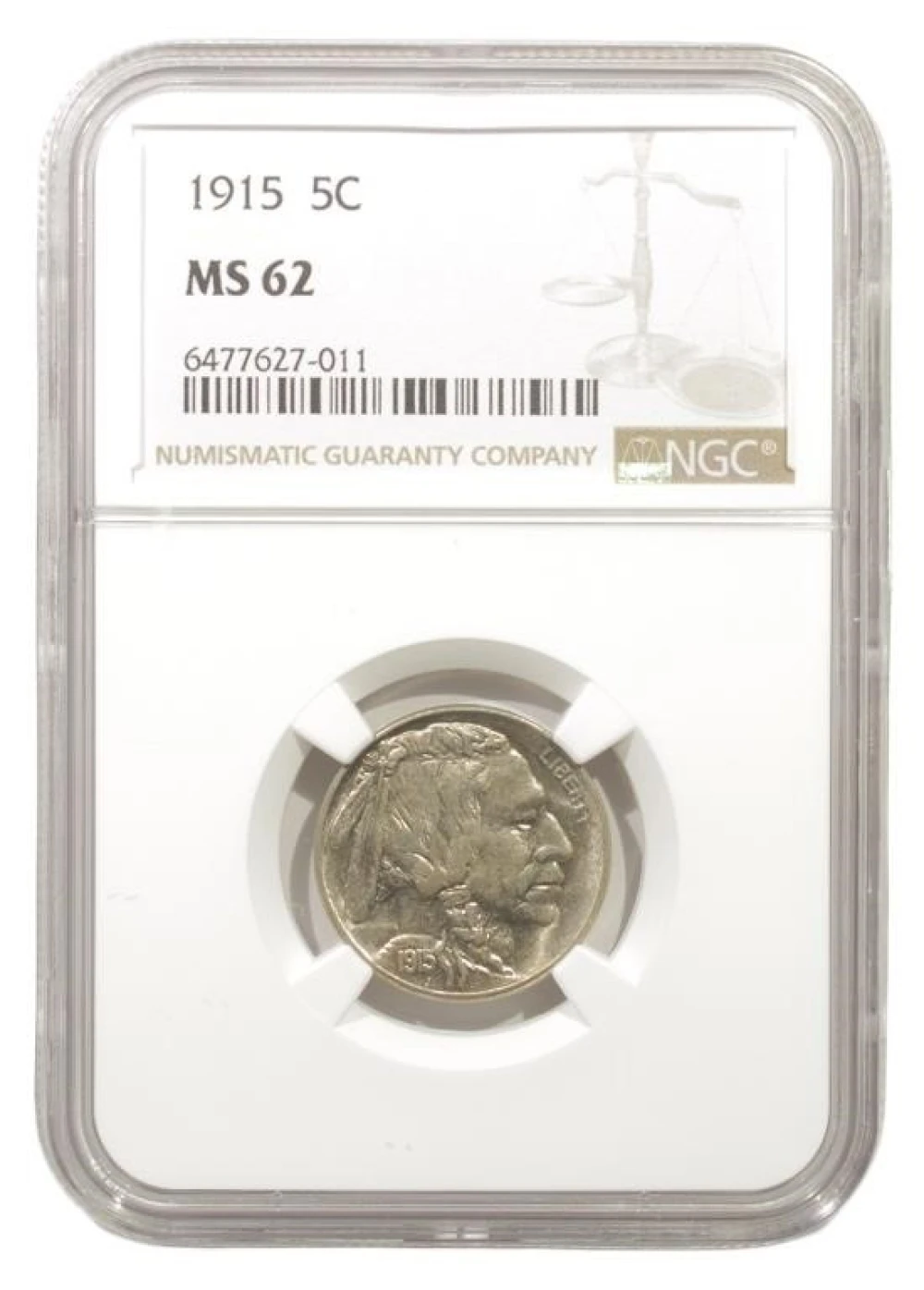 Select Mint State 1915 Nickel