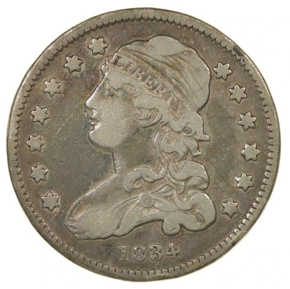 Choice Fine 1834 Quarter