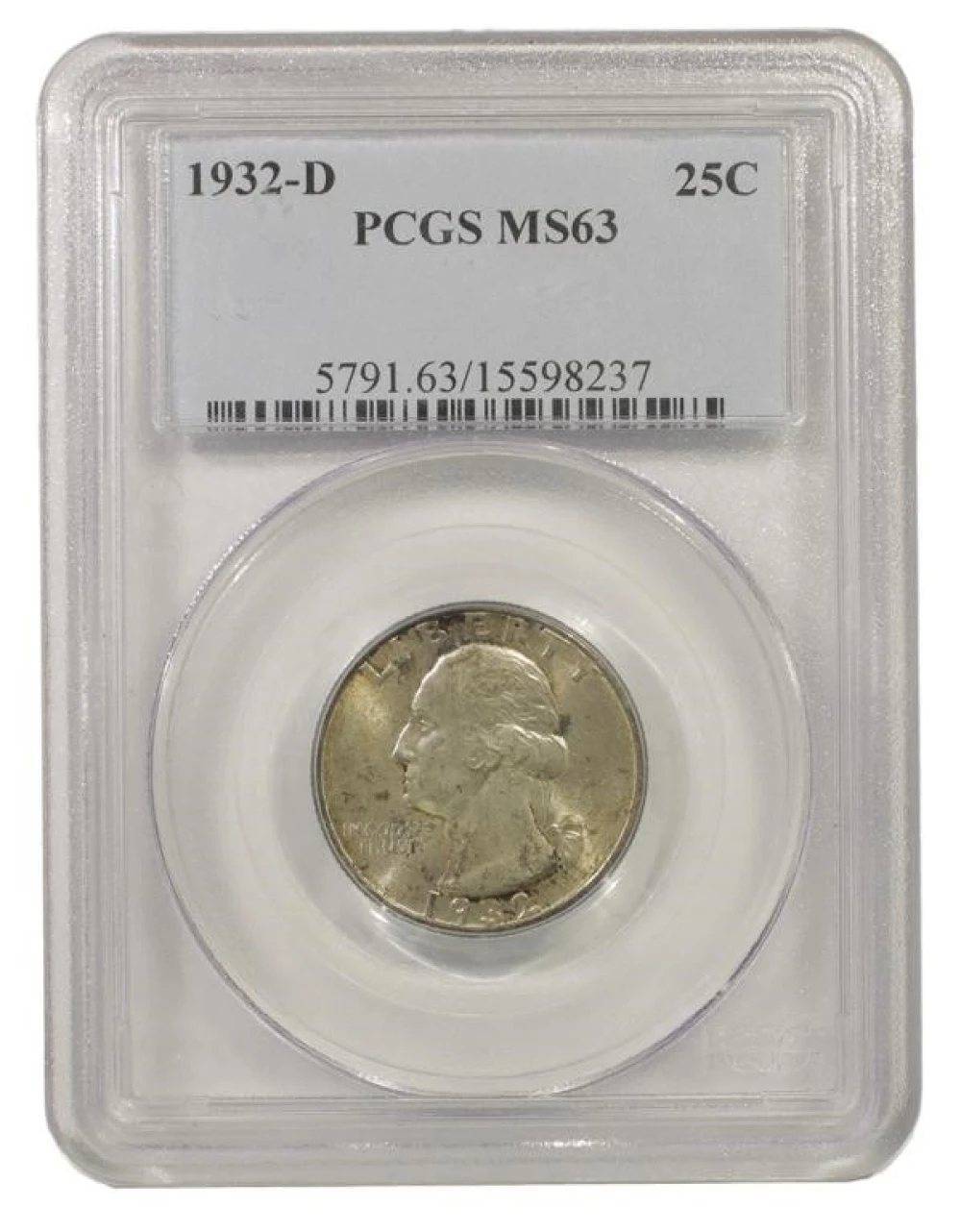 Choice Unc 1932-D Quarter