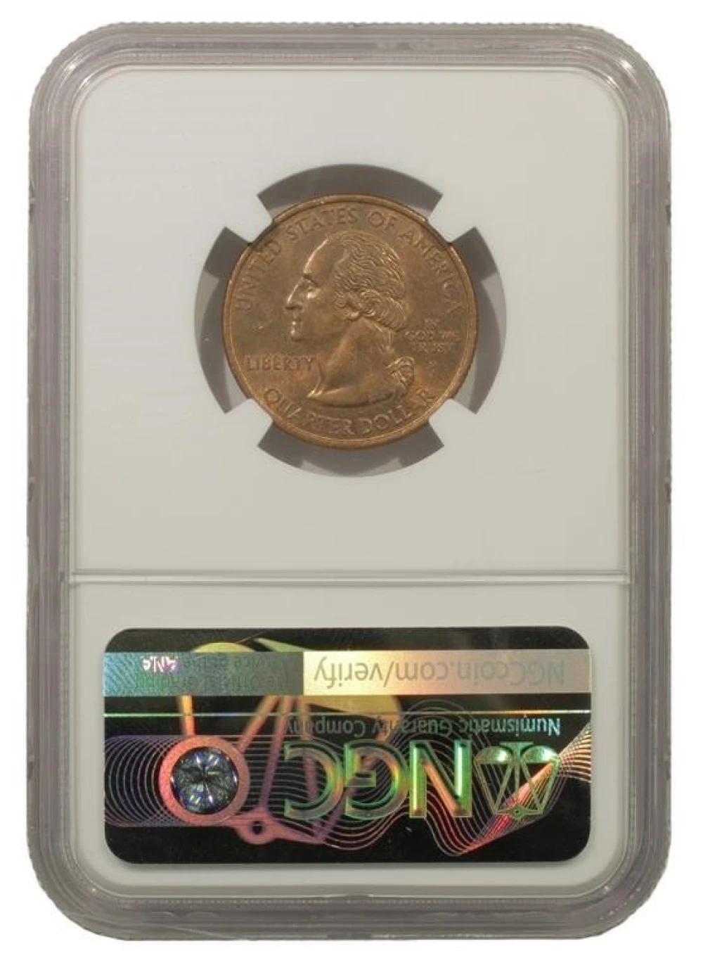 Choice Unc 2005-P Minnesota Quarter Error