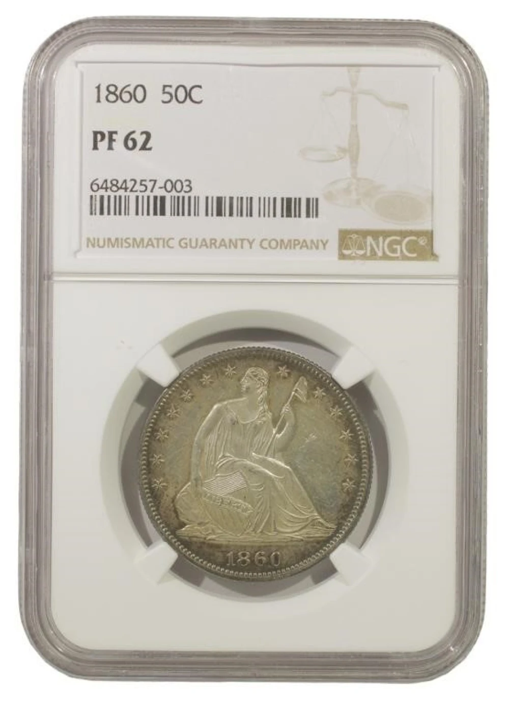 Select Proof 1860 Half Dollar