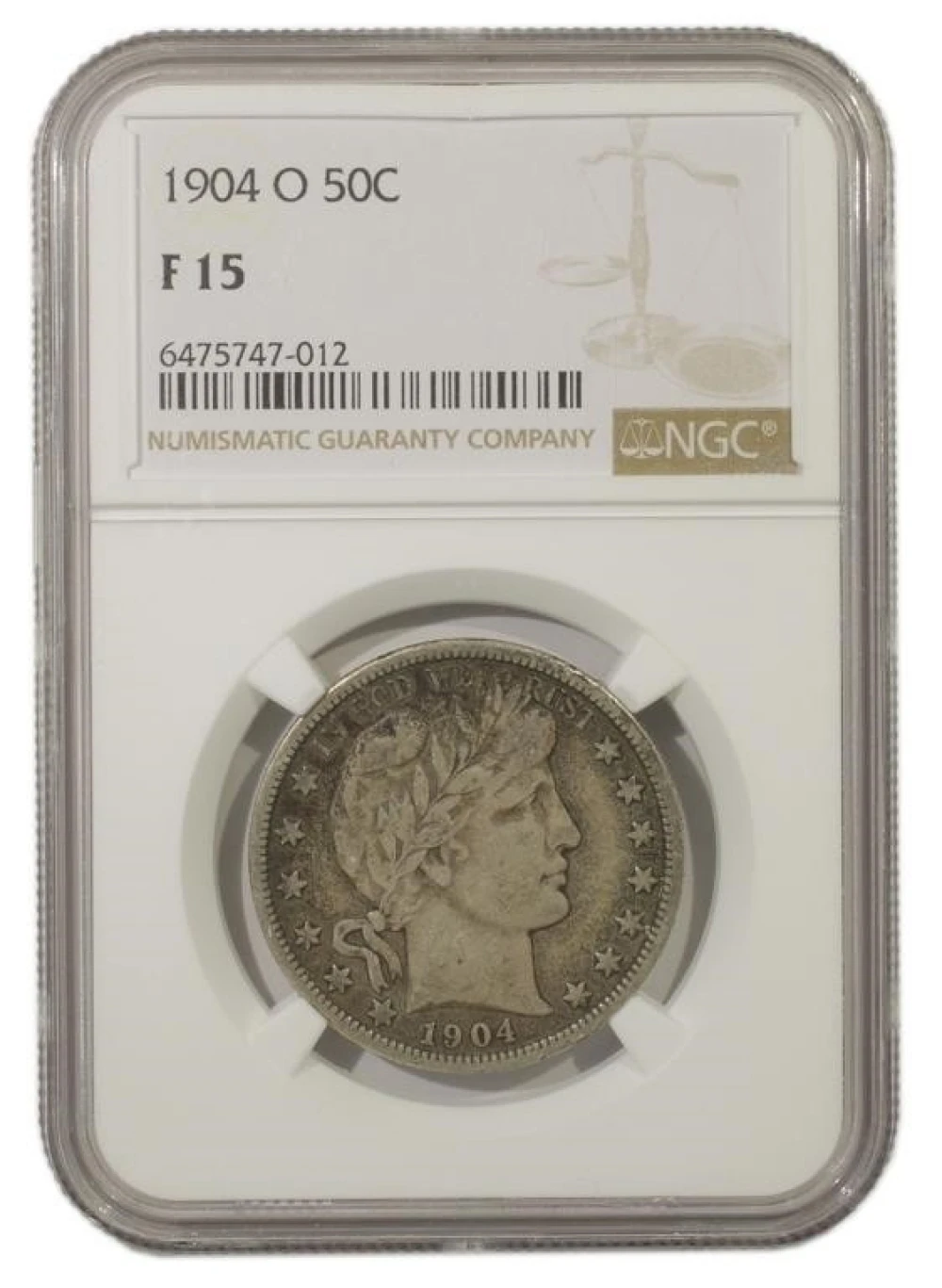 Scarce 1904-O Barber Half
