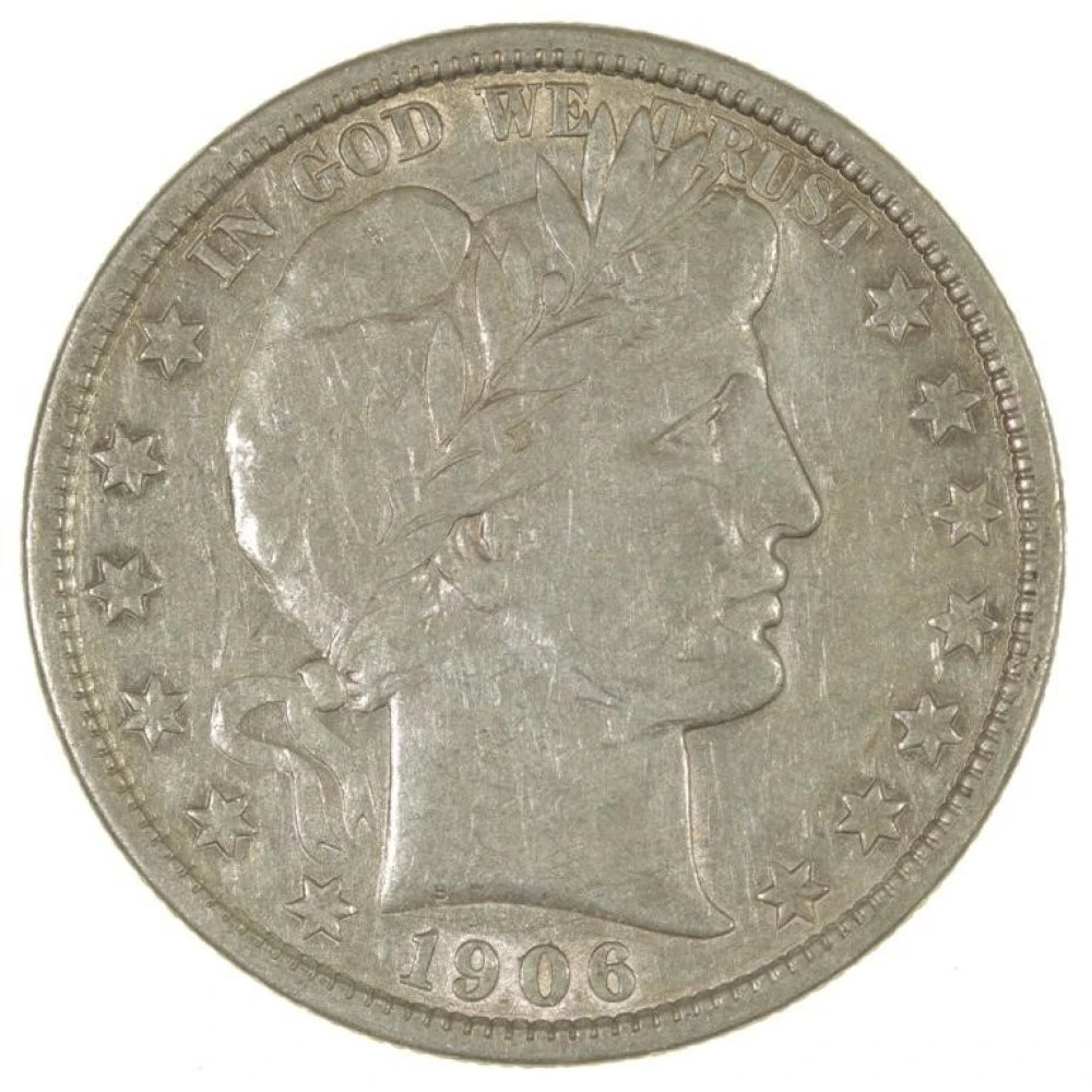 Choice VF 1906-D Half Dollar