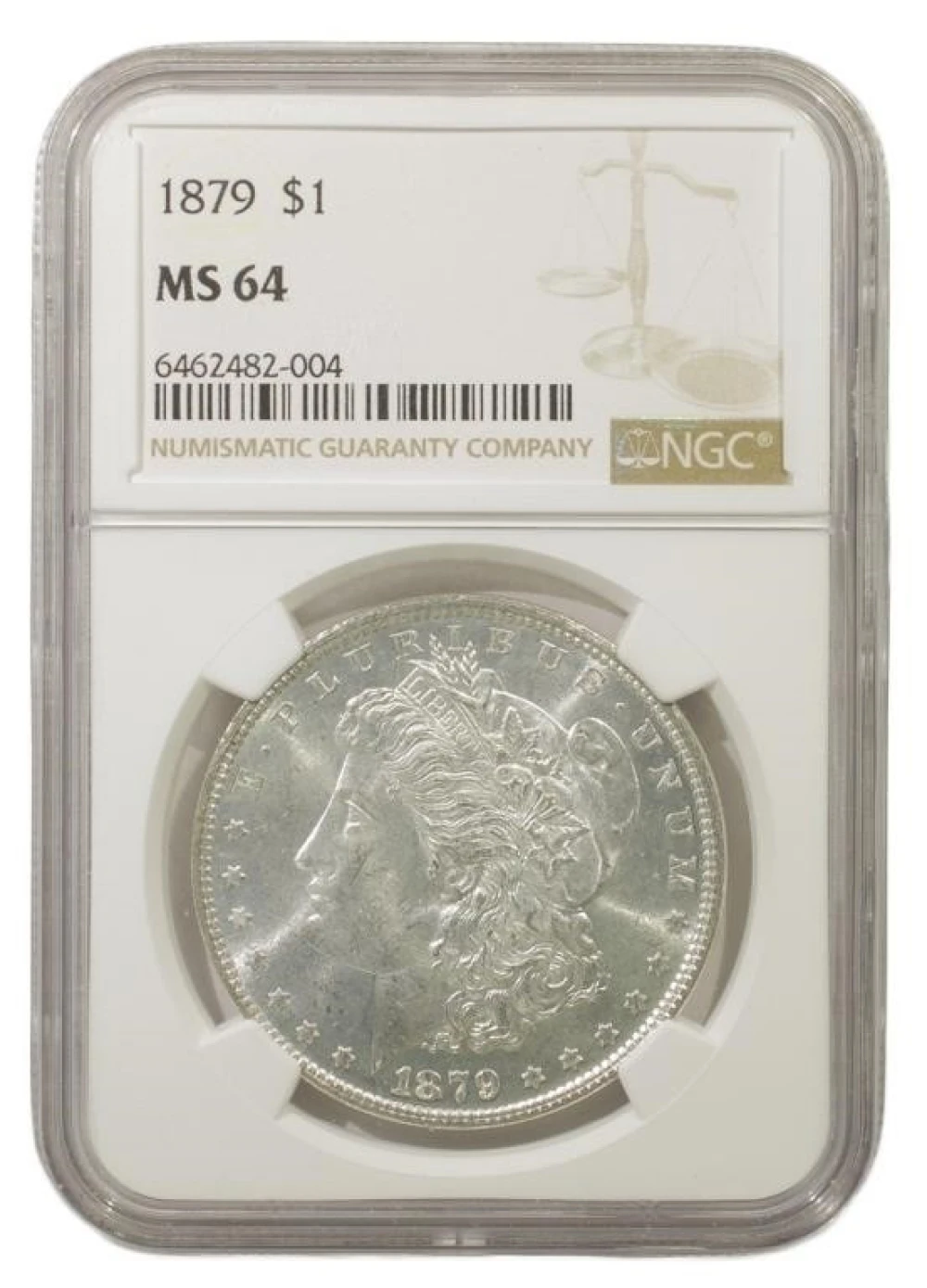 Near Gem 1879 Morgan Dollar