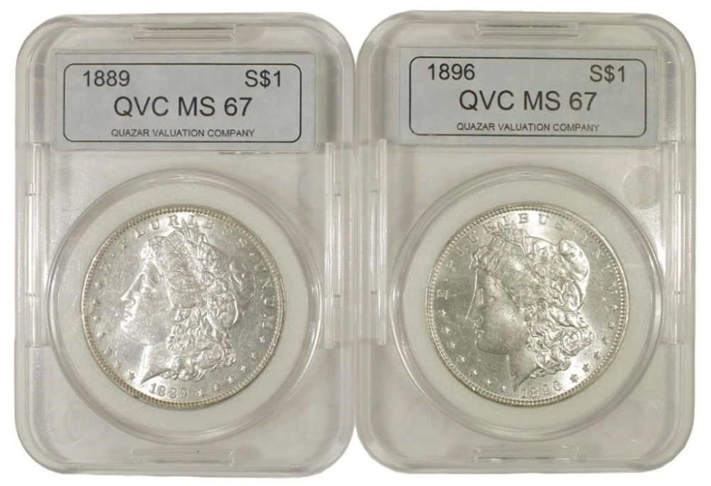 AU Morgan Dollar Pair