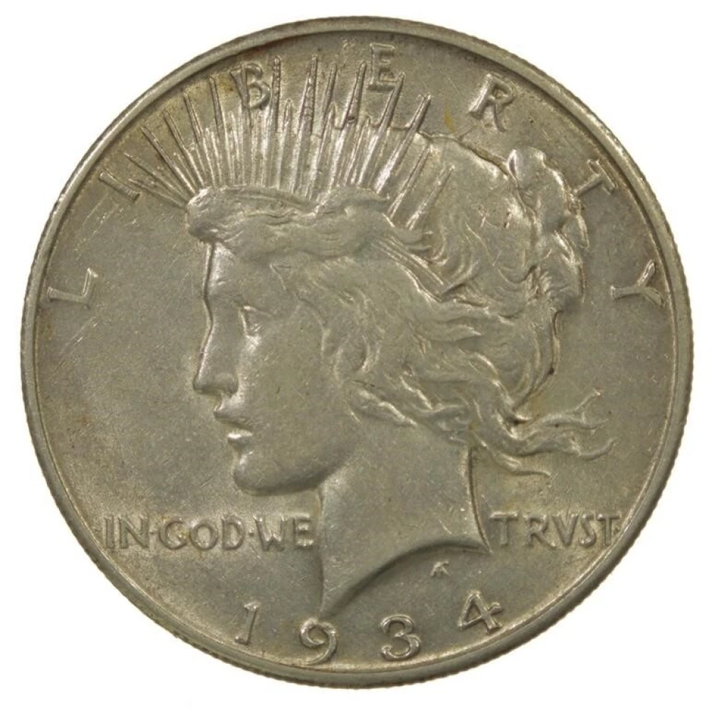 AU 1934-S Peace $1