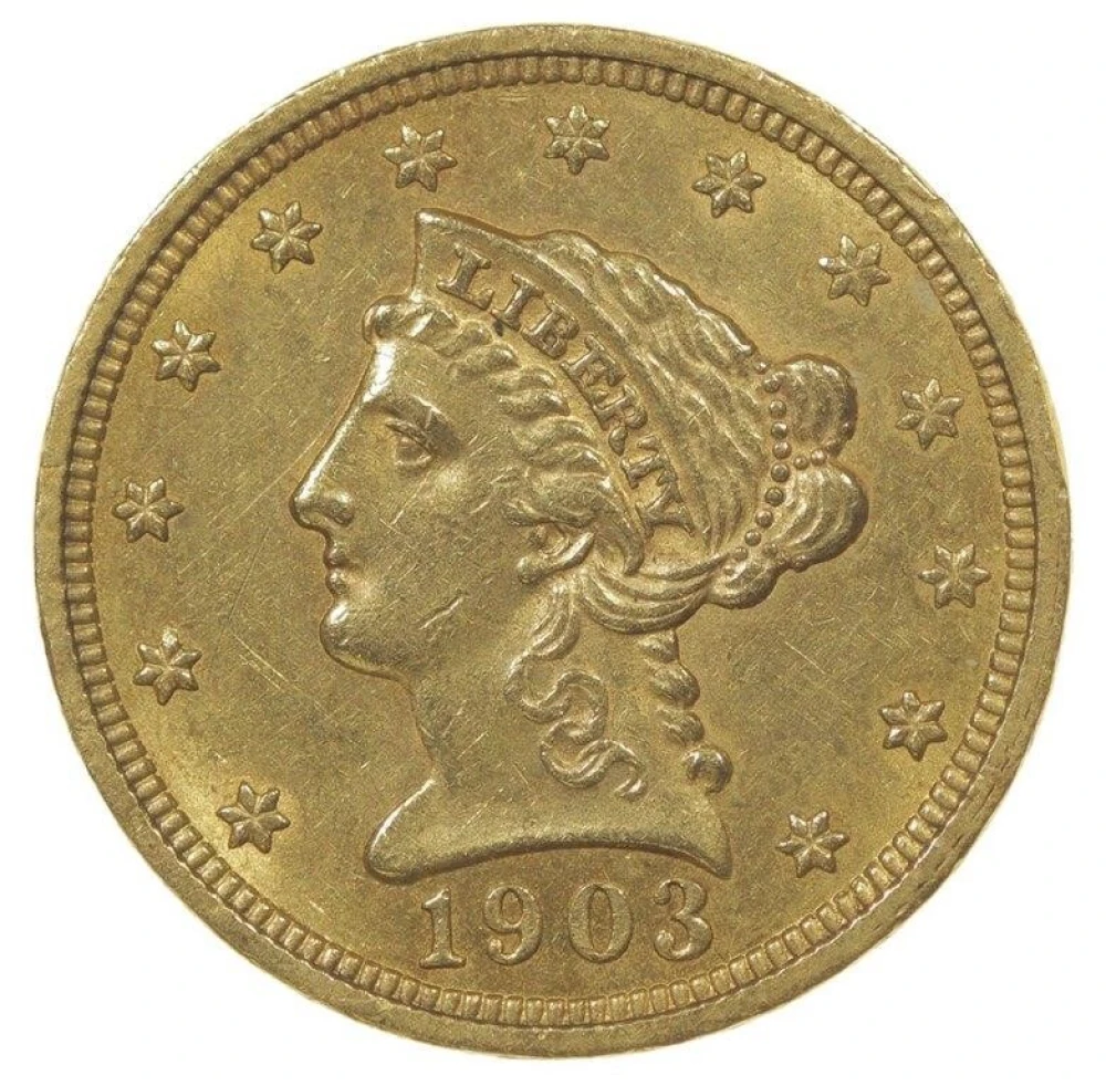 AU 1903 Quarter Eagle