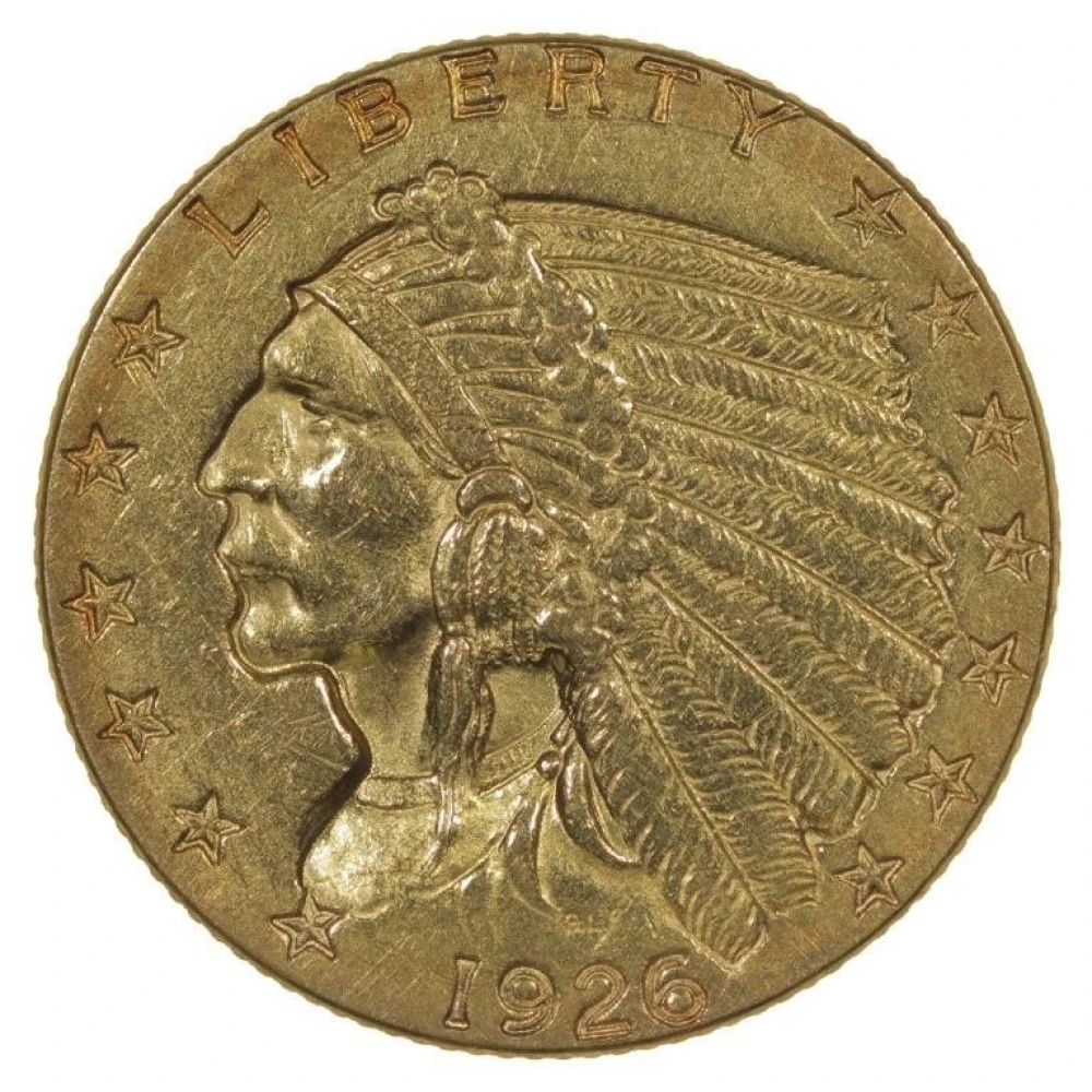AU Details 1926 Quarter Eagle