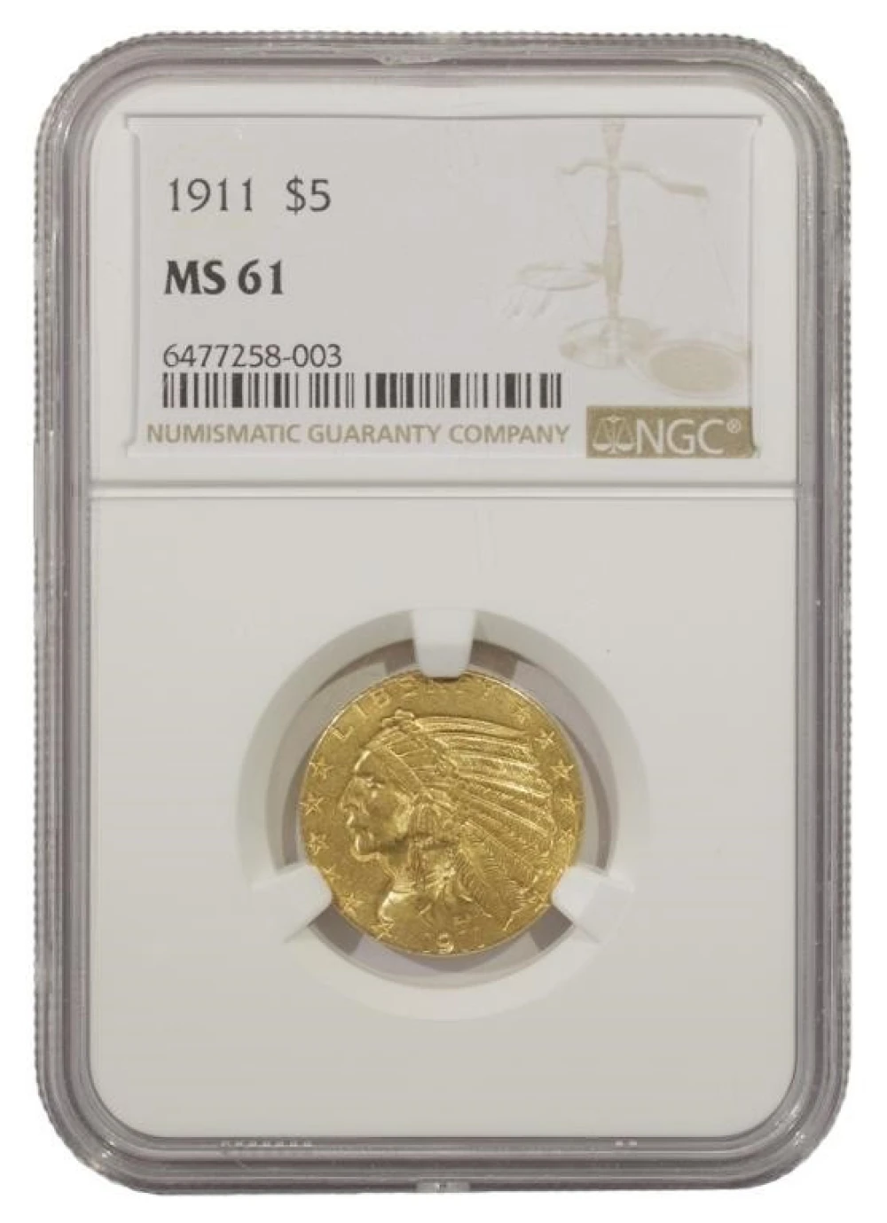 Nice Unc 1911 Half Eagle