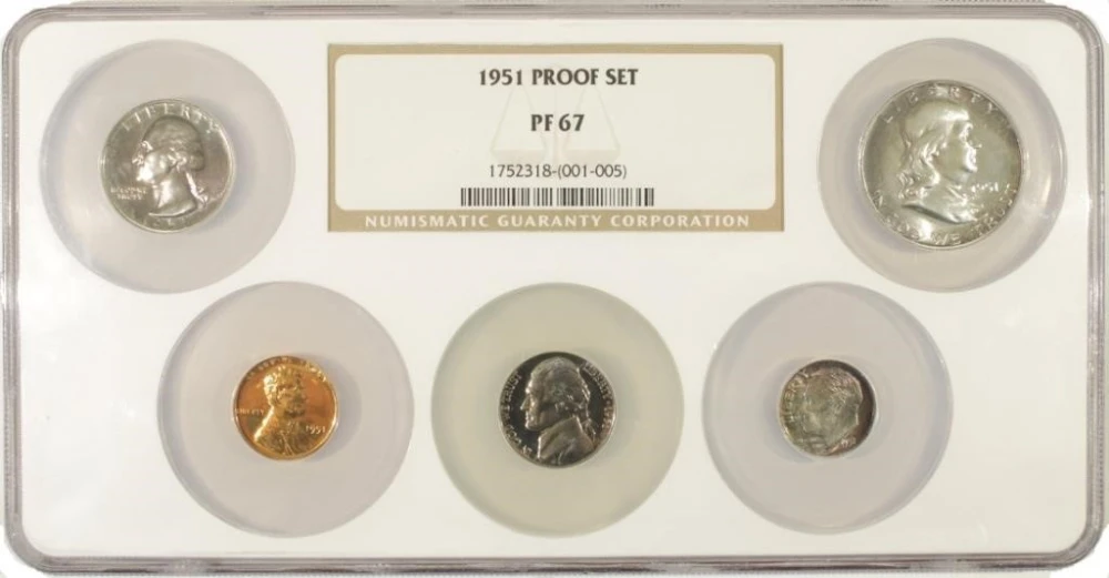 Superb Gem 1951 Proof Set
