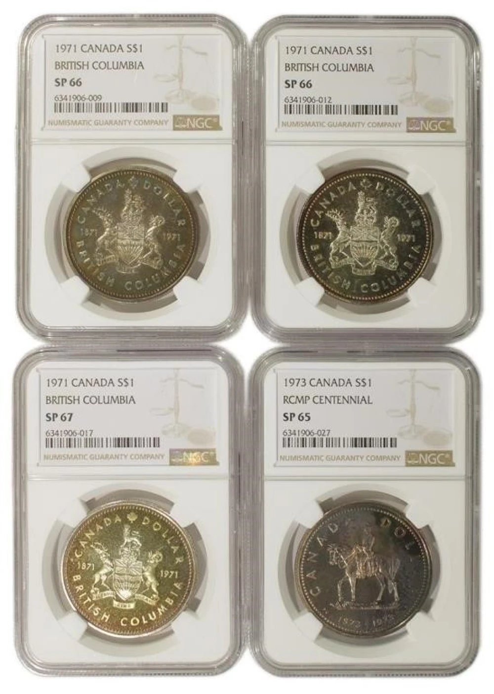 Canada. Certified Gem Specimen Dollars