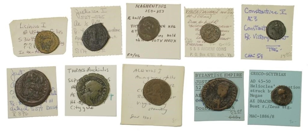 Ancient and Byzantine Coin Group