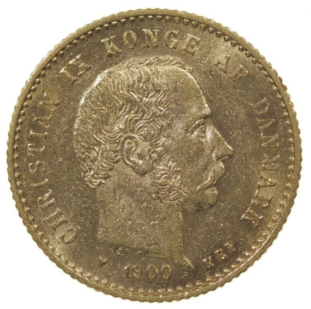 Denmark. 1900 Gold 10 Kroner