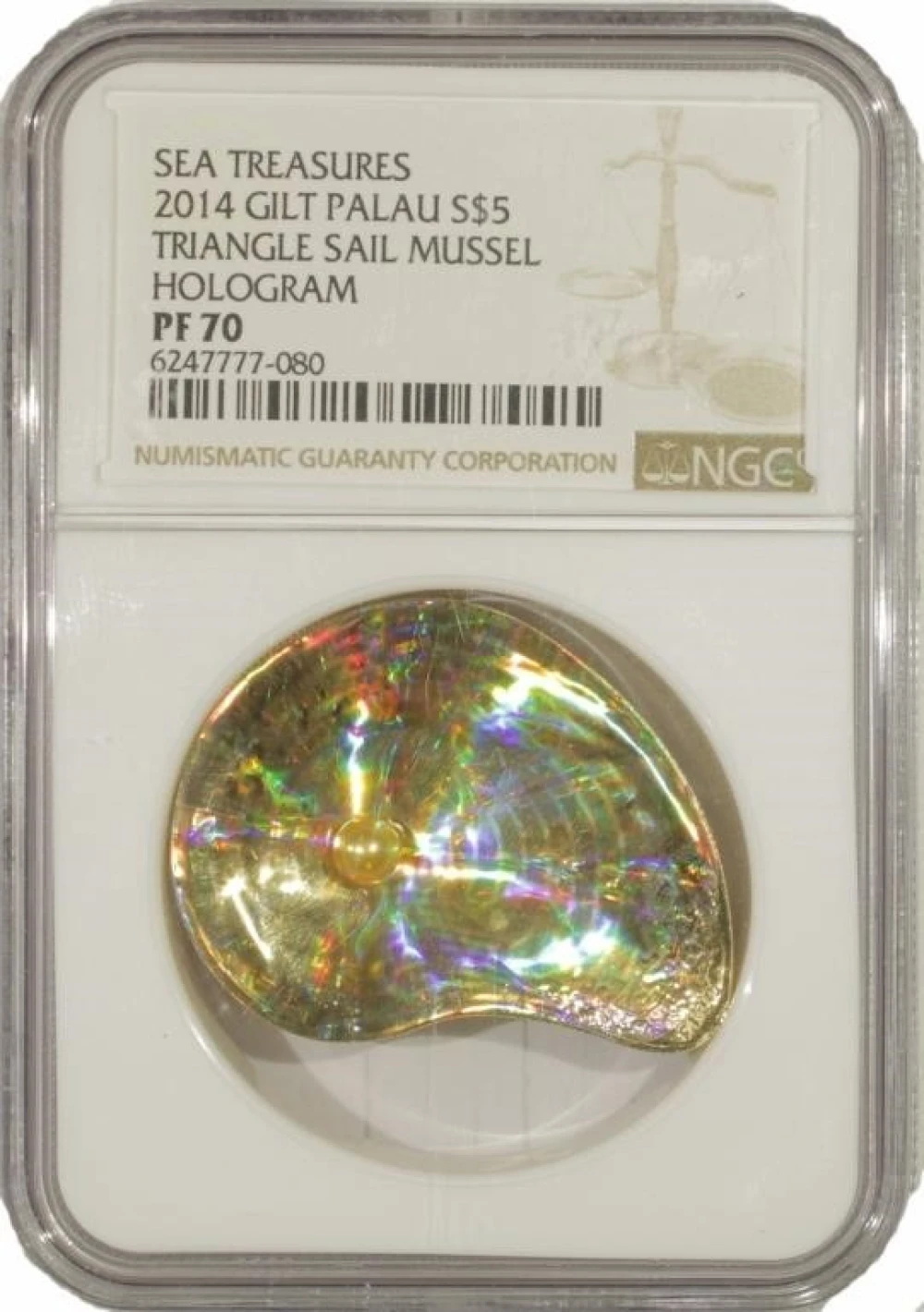 Palau. Splendid Gem Proof 2014 $5