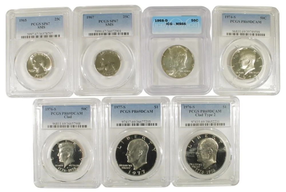 Eclectic Clad Coinage Selection
