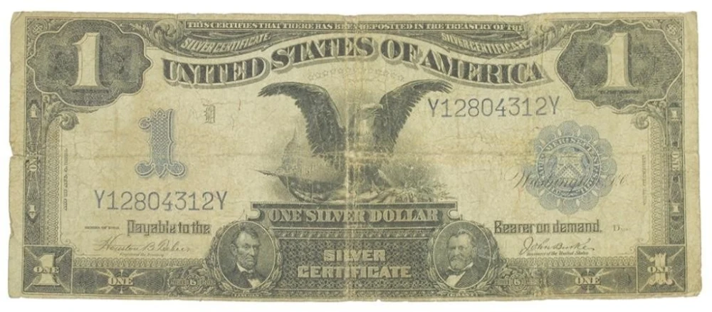 VG 1899 Black Eagle $1 Note