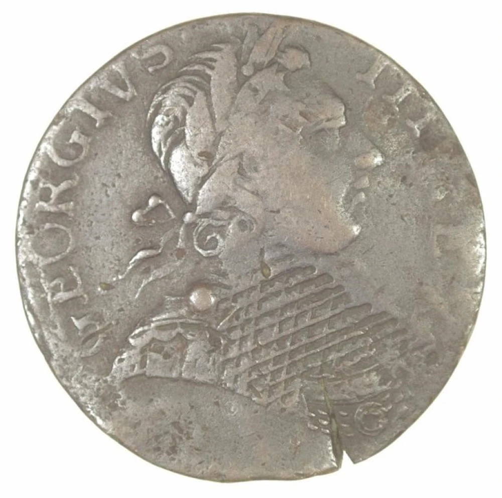 Great Britain. Counterfeit George III Copper