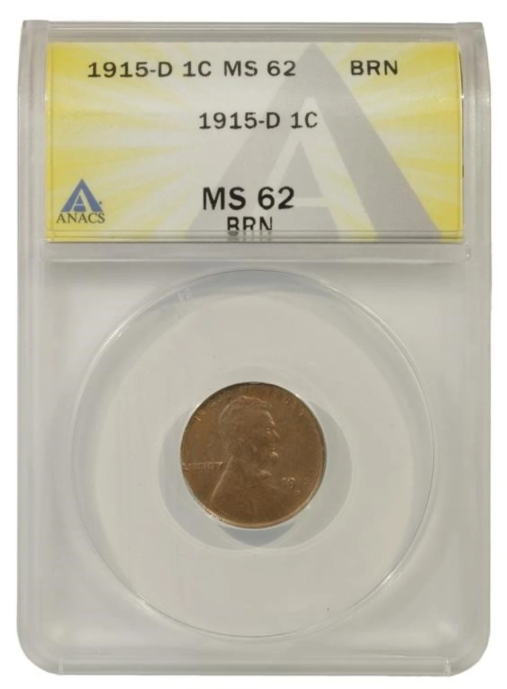 Select Unc 1915-D Cent