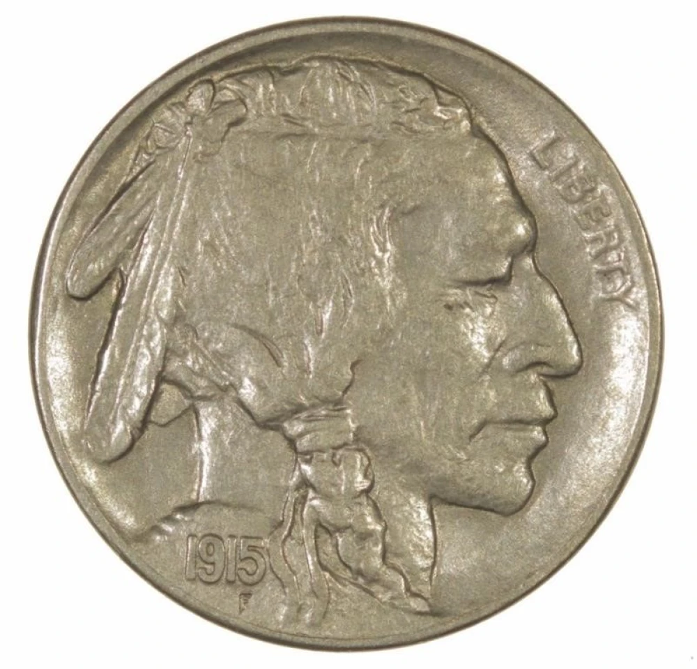 Choice EF 1915-D Nickel