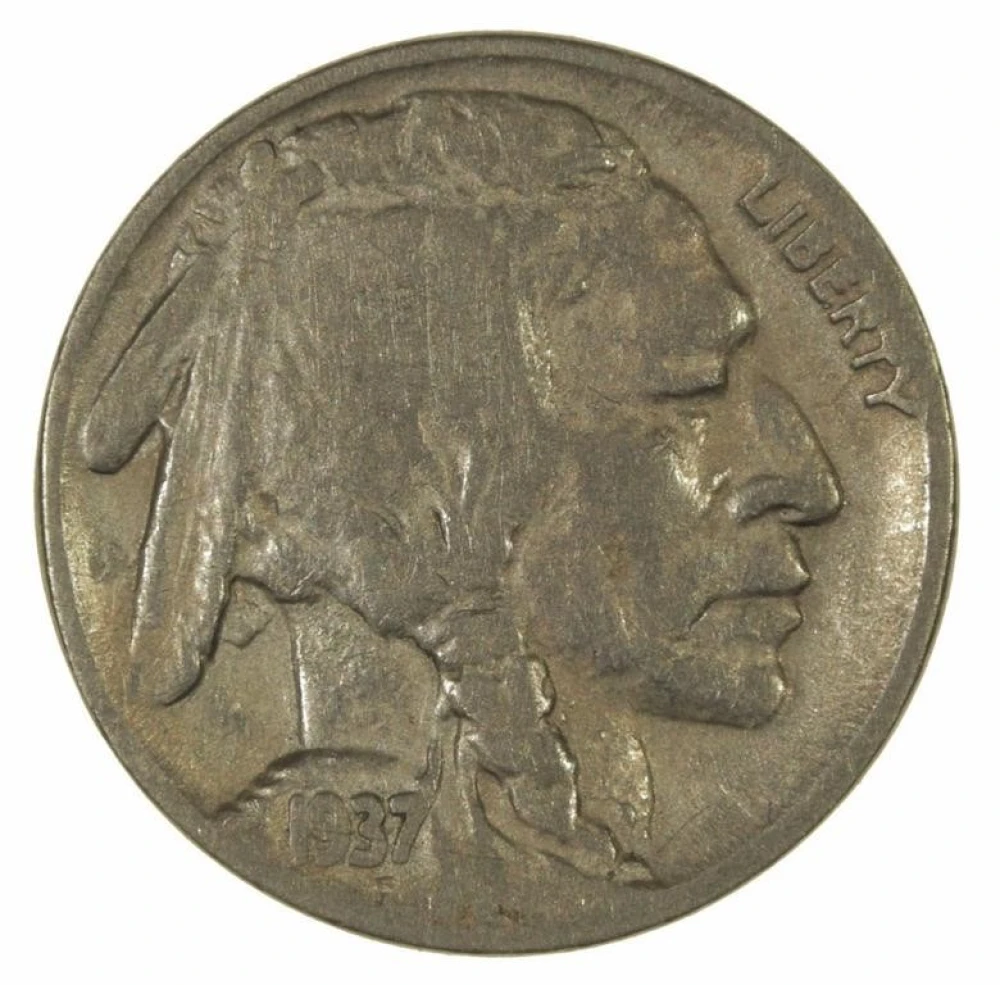 Fine 1937-D 3-Legged Buffalo Nickel