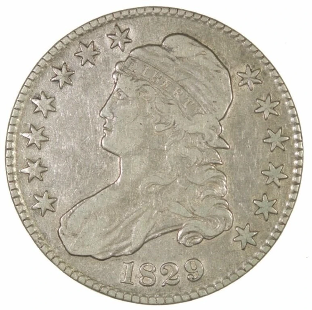 VF 1829 Half Dollar