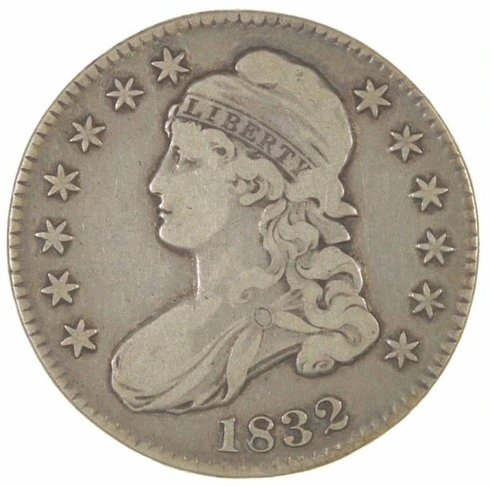 Choice Fine 1832 Half Dollar