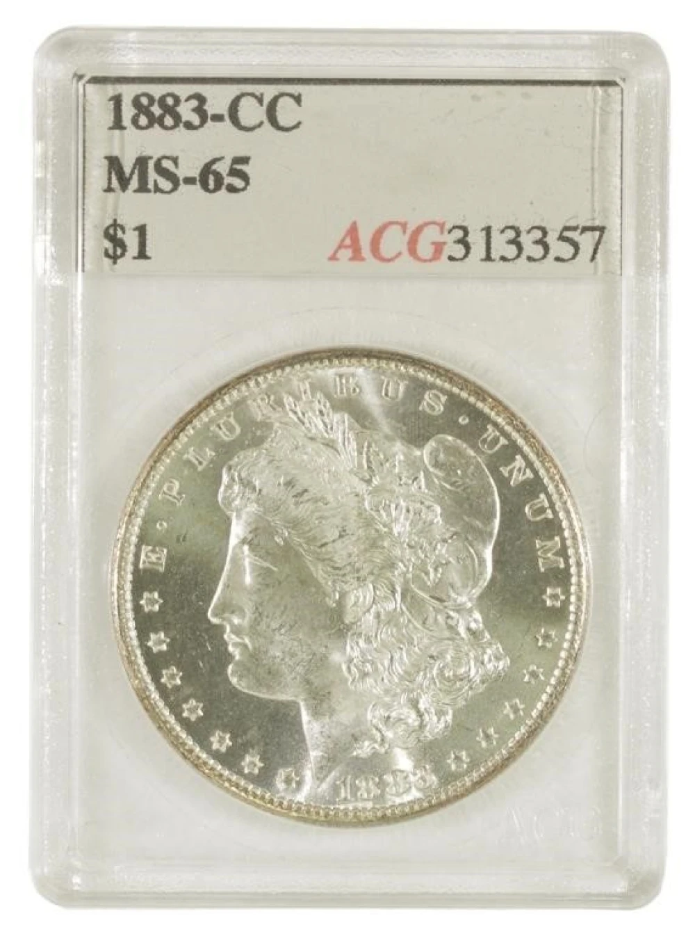 Very Choice Unc 1883-CC Morgan $1