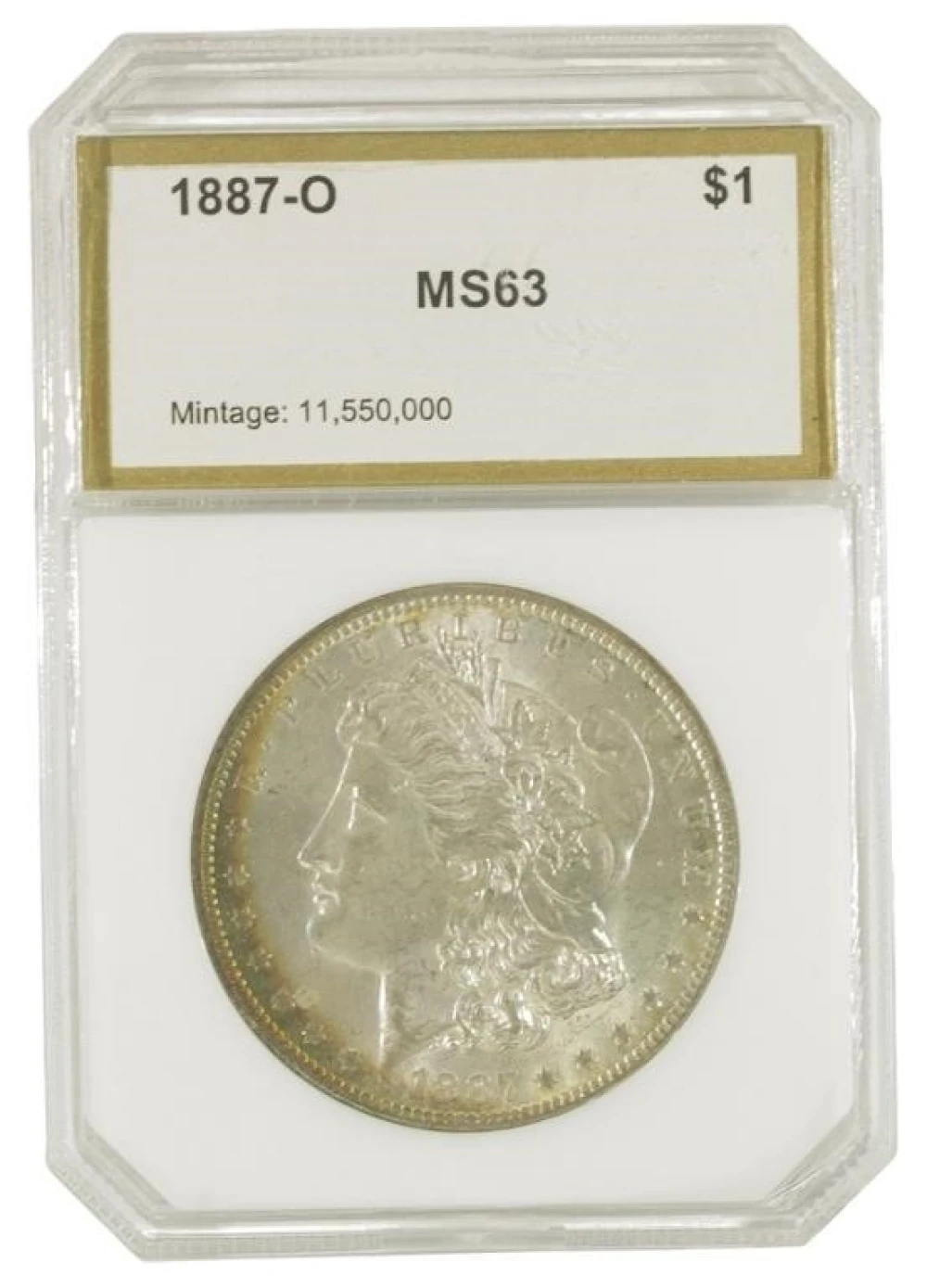 Unc 1887-O Morgan Dollar