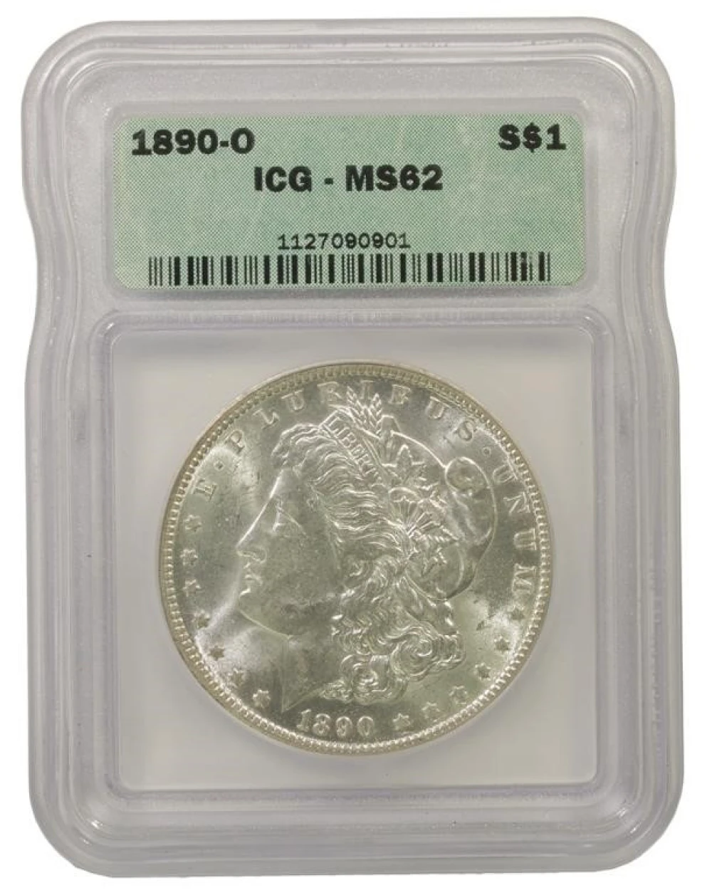 Select Unc 1890-O Morgan $1