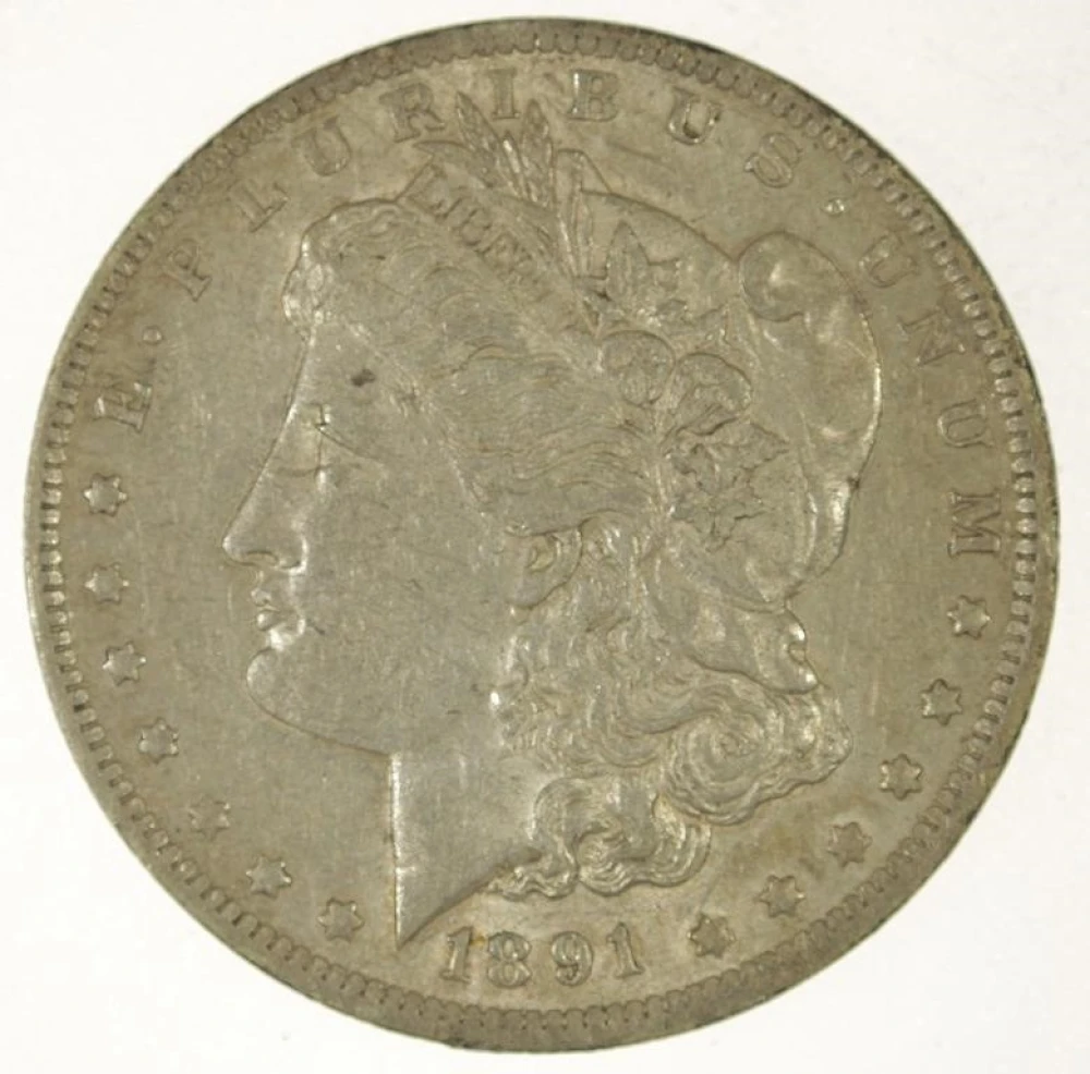 Choice EF 1891-O Morgan Dollar