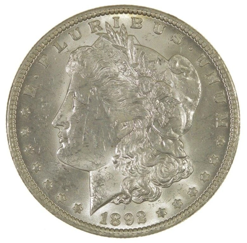 Select Unc 1892-O Morgan Dollar